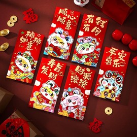 Lucky Money Envelope,30pcs Red Envelopes Snake Money Pocket Chinese Hong Bao Gift Envelopes for New Year Spring Festival Wedding Birthday Graduation Party