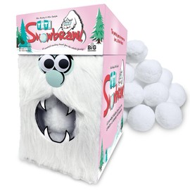 Big Discoveries Yeti Snowbrawl - A Snowball Stacking Brawl Card Game | Includes 40 Snow Balls - Fun Board Game for Kids, Teens, Adults