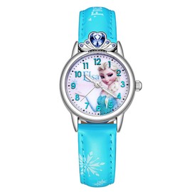 Gift specification: Girls Watch, Kids' Watch, Entrance Ceremony, Kindergarten Entrance Ceremony, elsa blue, Classic