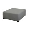 PureFit Super Stretch Form Fit Square Ottoman Cover Rectangle -
