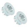 M MATI 2 Pcs Front Axle Nuts with Pins for
