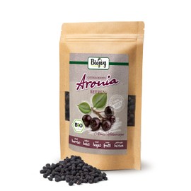 Biojoy Organic Aronia Berries (250 g), Dried and Whole (Aronia melanocarpa)