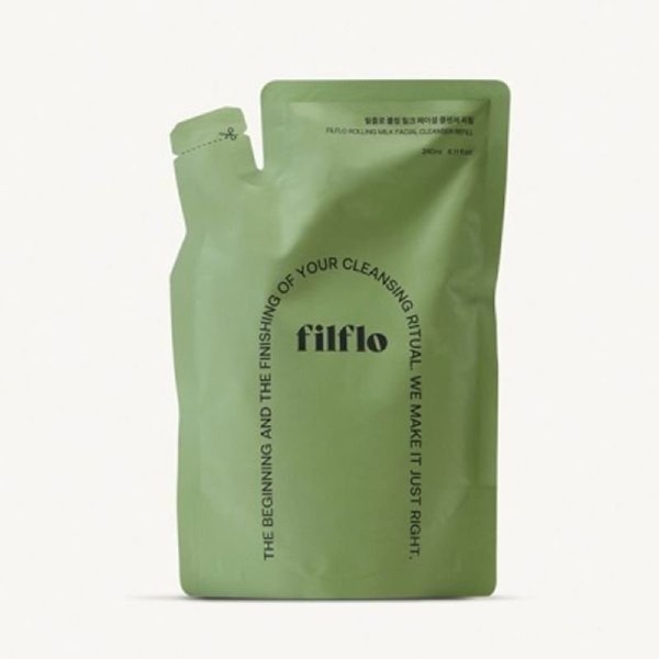 Philflo Rolling Milk Facial Cleanser Refill 240ml / 필플로 롤링