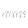 4Pcs RC Body Post Mount Stable High Strength Silver Rugged