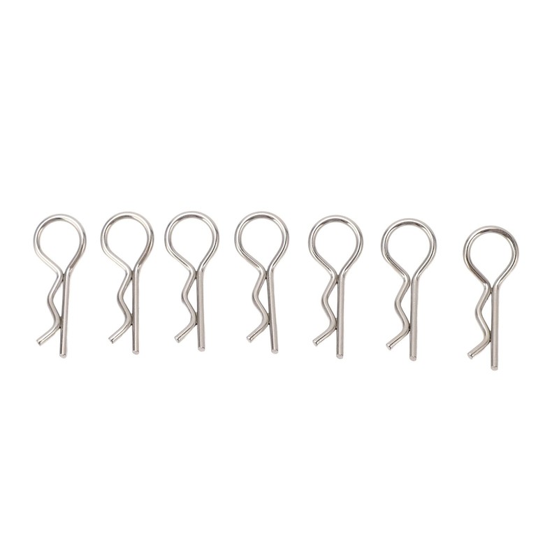 4Pcs RC Body Post Mount Stable High Strength Silver Rugged