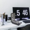GOCUODE 500 Cards Business Card Box Desktop, Box for Business