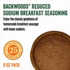 LEM Products Backwoods Reduced Sodium Breakfast Fresh Sausage Seasoning, Ideal