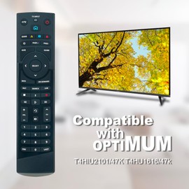 AIDITIYMI Replacement Remote Compatible with Optimum Altice T4HU1616/47k