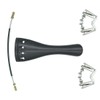 Violin Hardwood Unassembled Tailpiece By Zest Violin Fiddle in 4