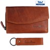 Chunkyrayan Genuine Leather Women's Purse, High-Quality, Vintage, RFID Protection, Includes