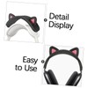 Operitacx Adorable Cat Ear Headband Cover for Headset Beam Protector