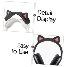 Operitacx Adorable Cat Ear Headband Cover for Headset Beam Protector Wireless Headset Accessory Comfortable Unique Design Easy to Install High Performance Reliable Protection
