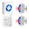 Caregiver Pager Motion Sensor Alert Room Bed Alarm and Fall