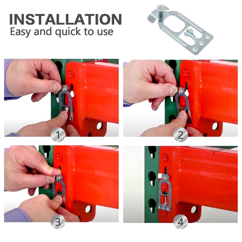 Teardrop Pallet Rack Safety Clip - Pallet Racking Beam Safety