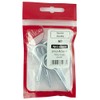 TimCo Screw Hooks - Zinc, silver, 100mm, 100SHP