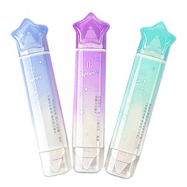 BITOSEE 2 in 1 White Correction Tape and Double Sided Tape Roller, Cute Quick Dry Japan White Correction Tape Pen, with Permanent Adhesive Tape Runner,for School Office Instant Correction Supplies