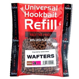 Fjuka Wafters 4mm | Natural | Hookbait Refill | Semi-Buoyant Bait | Float & Feeder
