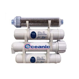 Oceanic Heavy Duty RODI XL Portable Aquarium Reef Reverse Osmosis Water Filter System with Deionization 75 GPD
