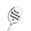 Grammy Christmas Gifts from Grandchildren Grandkids Good Morning Grammy Spoon