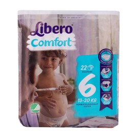 Libero Confort Windeln 6, 1er Pack (1 x 22 Stück)