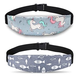 Soporte para la cabeza del asiento de coche para bebé, correas para el asiento de coche, almohada de apoyo, correa para el cuello del cochecito, reposacabezas, portabebés para dormir para bebés