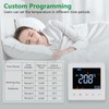 Wengart 24V Digital Thermostat WG538,Indoor Thermostatic Control,Weekly Programming,Colorful Display Suitable