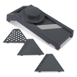 Culinare Multi-Blade Mandoline Slicer, Vegetable, Cheese Chopper and Grater, 4 Interchangeable Blades, Safety Guard, Non-Slip Base