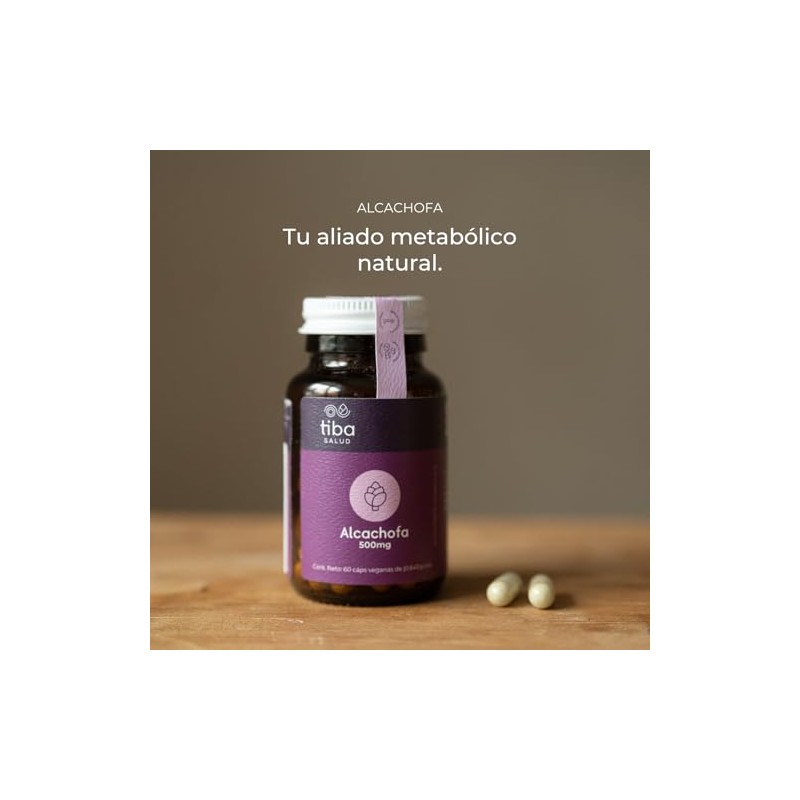 Alcachofa 500 mg Apoyo Digestivo TRIO TIBA SALUD