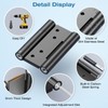 Ranbo 3 Inch Heavy-Duty 304 Stainless Steel Double Spring Hinge,