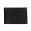 Leviton 3-Gang Blank Wallplate, Standard Size, Thermoplastic Nylon, 80735-E, Black