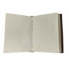 Purpledip Leather Diary/Journal/Notebook 'Eden Garden' With Naturally Treated Paper; Corporate