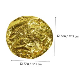 Beavorty Hair Treatment Caps Scalp Protection Caps Salon Supply 10pcs Gold/silver