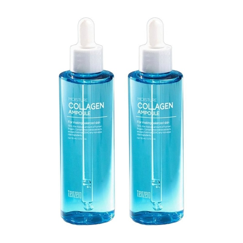 Ten Zero Calming Essence Moisture Collagen Ampoule 110ml x 2