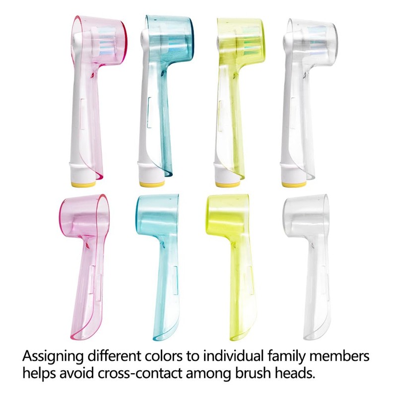 2 Pack Toothbrush Covers Compatible with Oral-B Replacement Heads, Electric