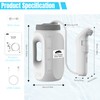 Teabelle Portable High Pressure Electric Bidet with 2.5L Water Bottle,