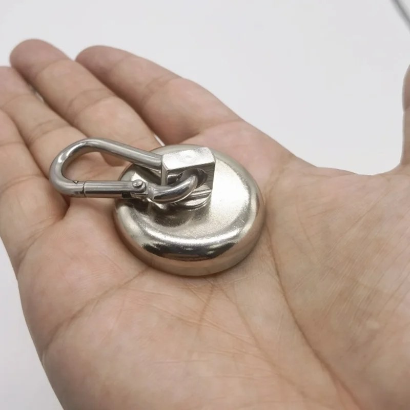 Vellure Magnetic Hooks Strong – Heavy Duty Neodymium Metal Hanger,