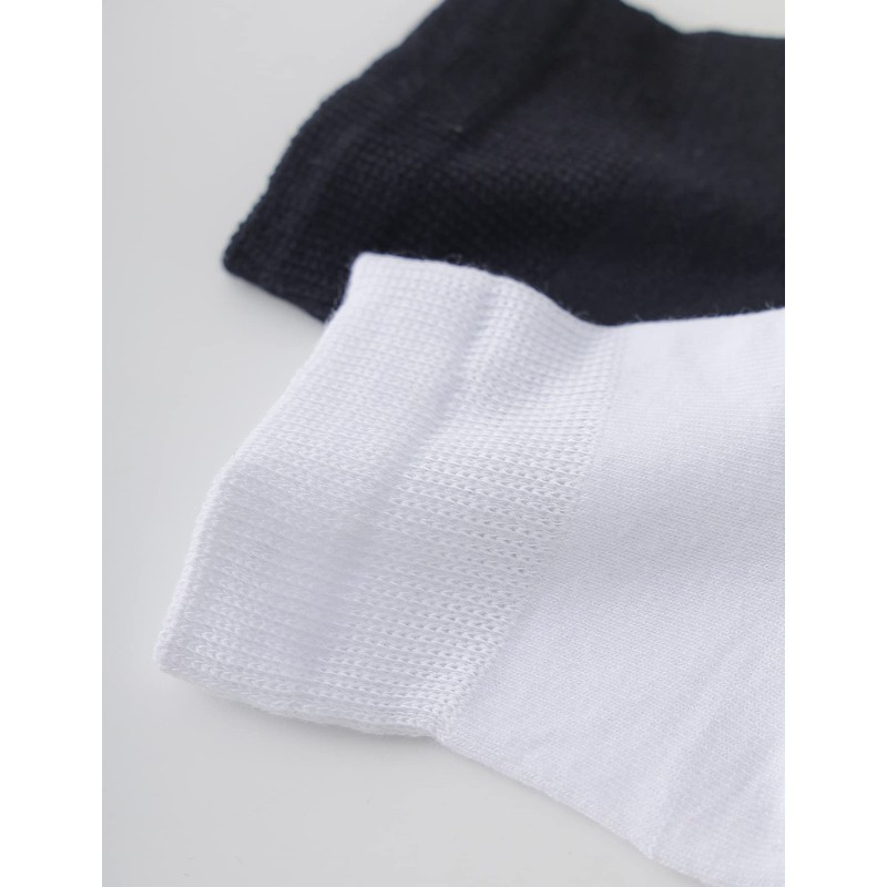 Yomandamor Men's Ankle Socks, Non-Binding Socks, Thin, Sweat Absorbent, Quick