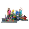 Strictly Briks Building Blocks Road Plates 10" x 10", 4