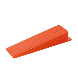 Tile Leveling Wedge Reuseable Wedge for Installation Adjustment Spacers Tile Installation Aid Red 100 Pieces