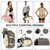 LOKASS Gym Bag for Women-Duffle Sports Bag with Shoe Compartment,