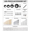 AVID POWER Drill Bit Set, Titanium Twist Brad Point Driver