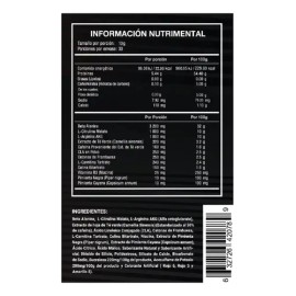 Ultra Pure Supps Pre Xb Pre-entreno 300g 30 Servs Sfn
