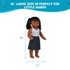 Get Ready Kids African/American Girl Doll - 16” Realistic Vinyl