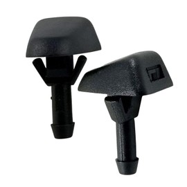 UpAmcarker 30655605 2 Pcs Windshield Washer Wiper Sprayer Nozzle Compatible with Volvo C30, C70, S70,S80, V50,V70, XC90 7845009010