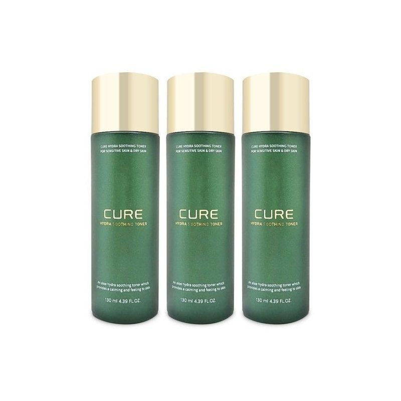 Kim Jeong-moon Aloe Cure Hydra Soothing Toner 130ml 3pcs Ss