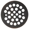 Designers Impressions 651731 Oil Rubbed Bronze Screw-in Shower Drain Strainer