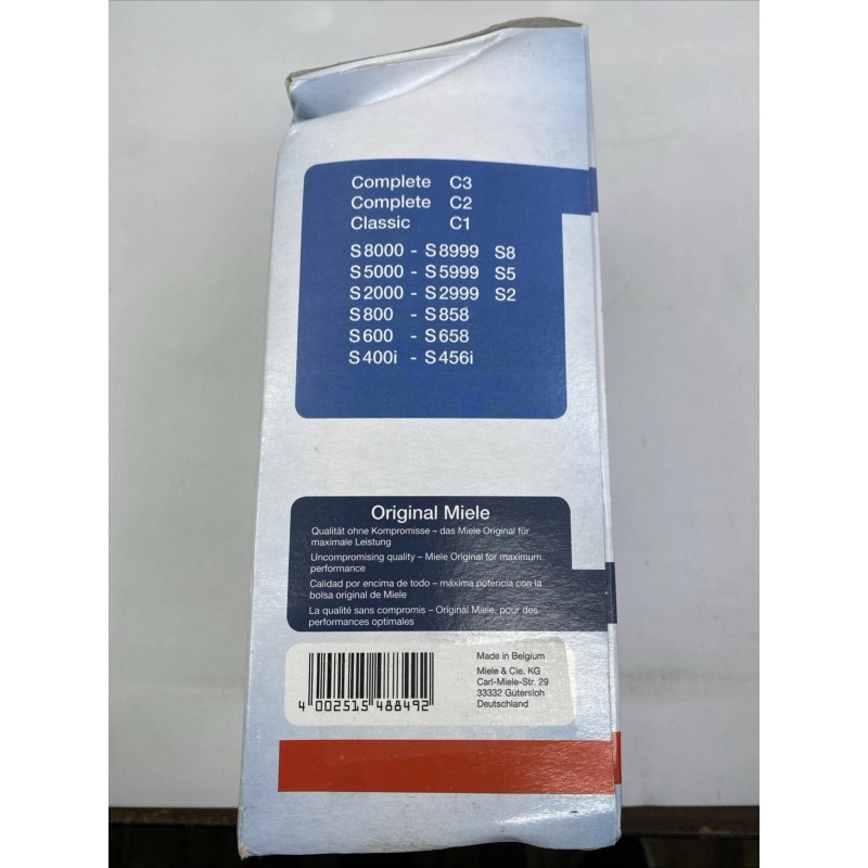 Miele GN Vacuum Bags - 3D AirClean - 4 HEPA