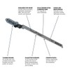 Bosch T101AO 5 pc. 3-1/4 in. 20 TPI Clean for