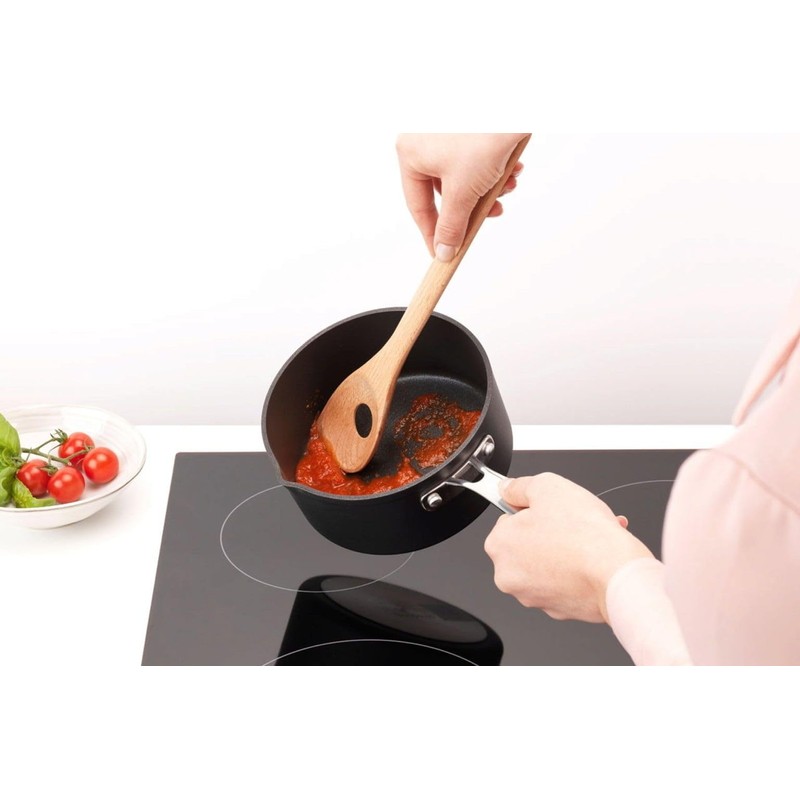 Brabantia 3 Piece Wooden Kitchen Utensil Set (Beech Wood) Spoon,