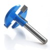 Bestgle 1/4" Shank T-Slot Router Bit Carbide Wood Milling Cutter